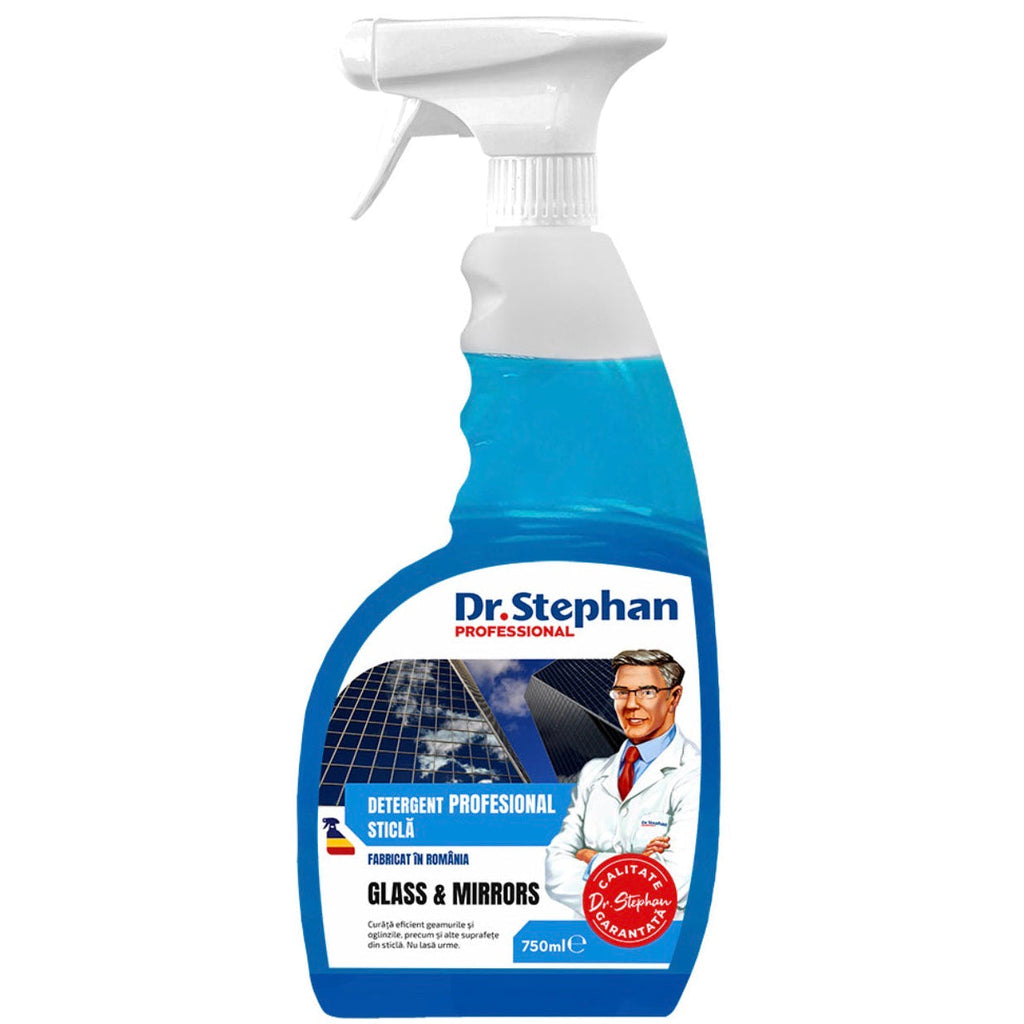 Soluție pentru geamuri și oglinzi cu efect anti-aburire, flacon de 750 ml