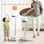 Mop electric rotativ Dreamramp® cu pulverizator și LED, vedere de ansamblu