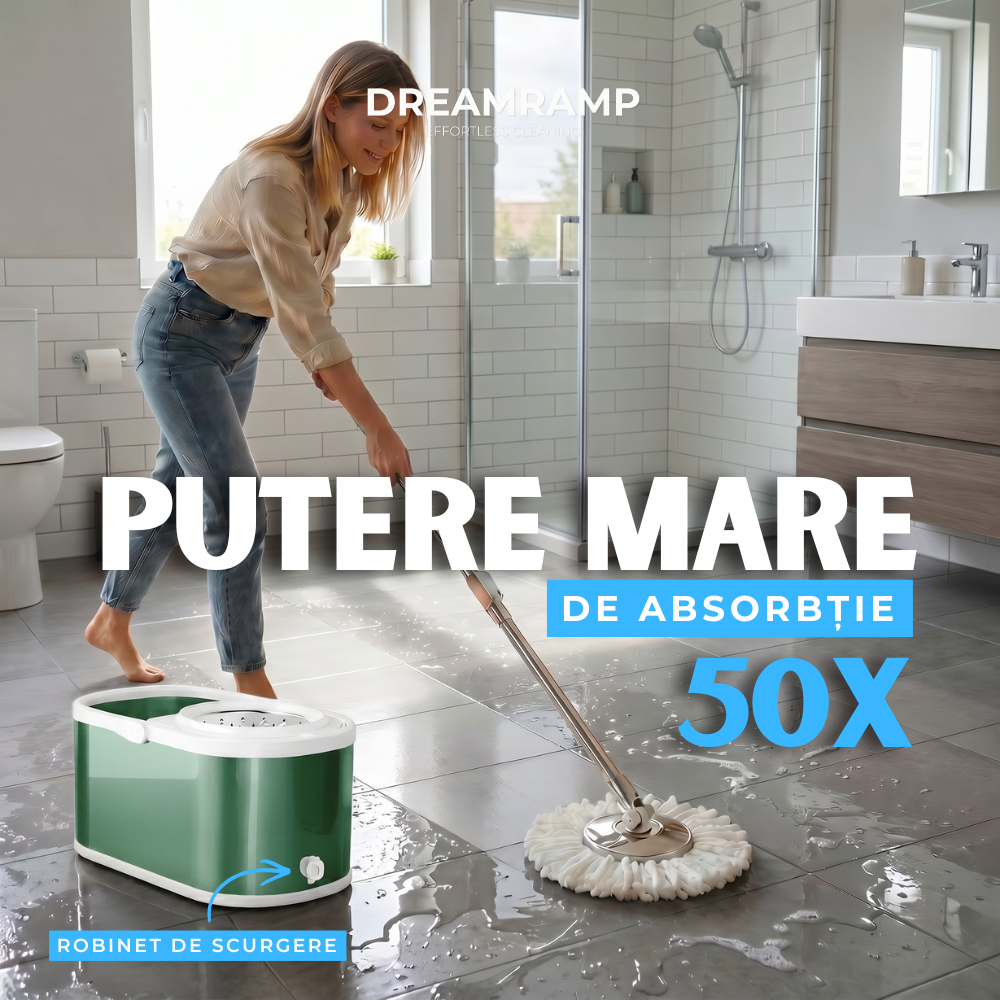 Mop inox verde Dreamramp – imagine 2