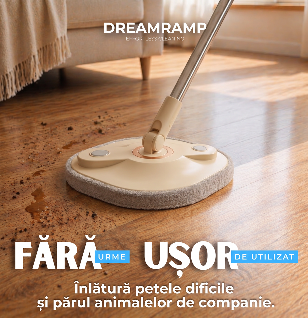 Mop SOFT Bej – parchet curat, fără urme