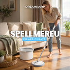 Mop rotativ Dreamramp cu cap la 90 de grade spălând plinta – imagine 2