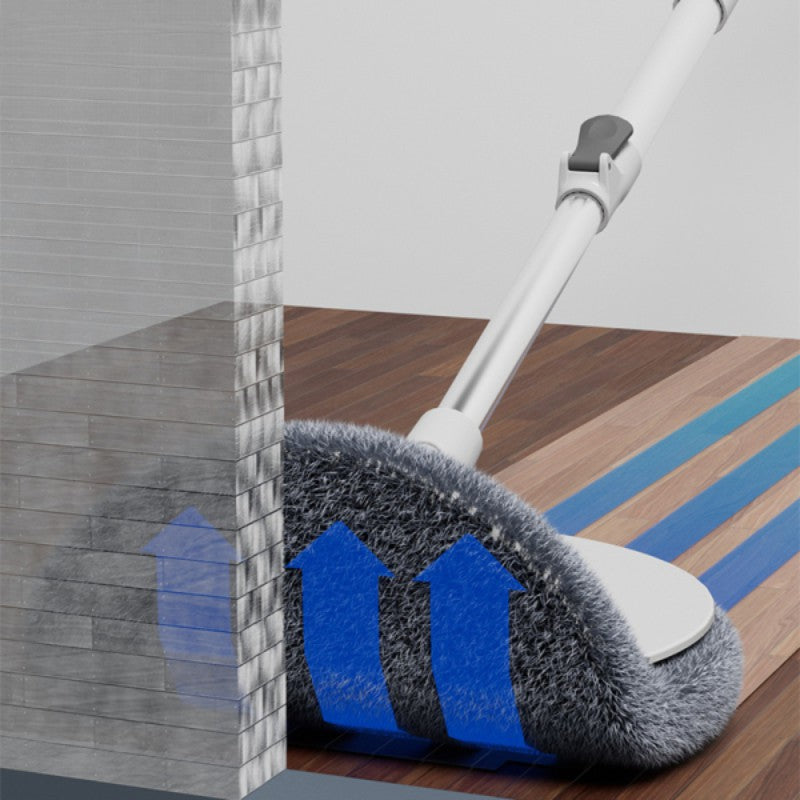 Mop rotativ Dreamramp cu cap la 90 de grade spălând plinta – imagine 8