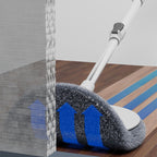 Mop rotativ Dreamramp cu cap la 90 de grade spălând plinta – imagine 8