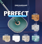 Mop rotativ cu găleată Dreamramp ONE cu compartimente pentru apă curată și murdară – imagine 4