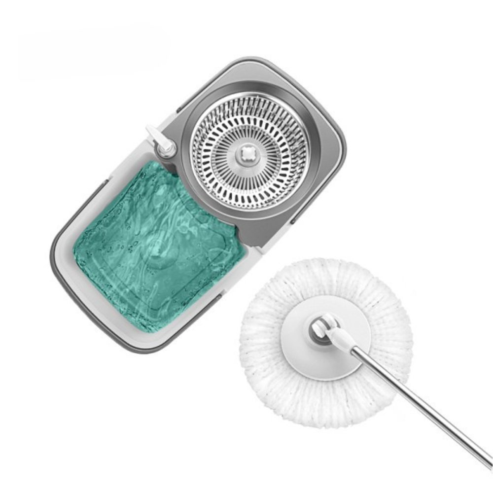 Mop rotativ Dreamramp DUO cu găleată în două cuve și dozator – imagine 6