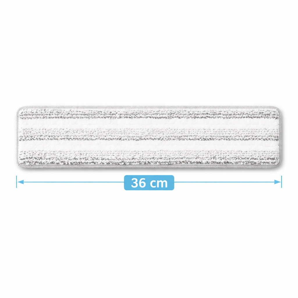 Rezervă mop plat din microfibră pentru setul Dreamramp cu găleată din inox